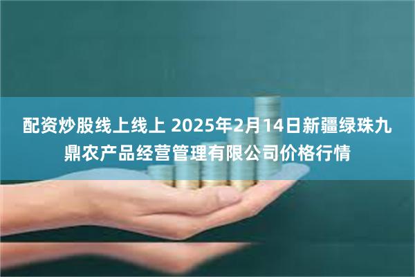 配资炒股线上线上 2025年2月14日新疆绿珠九鼎农产品经营管理有限公司价格行情